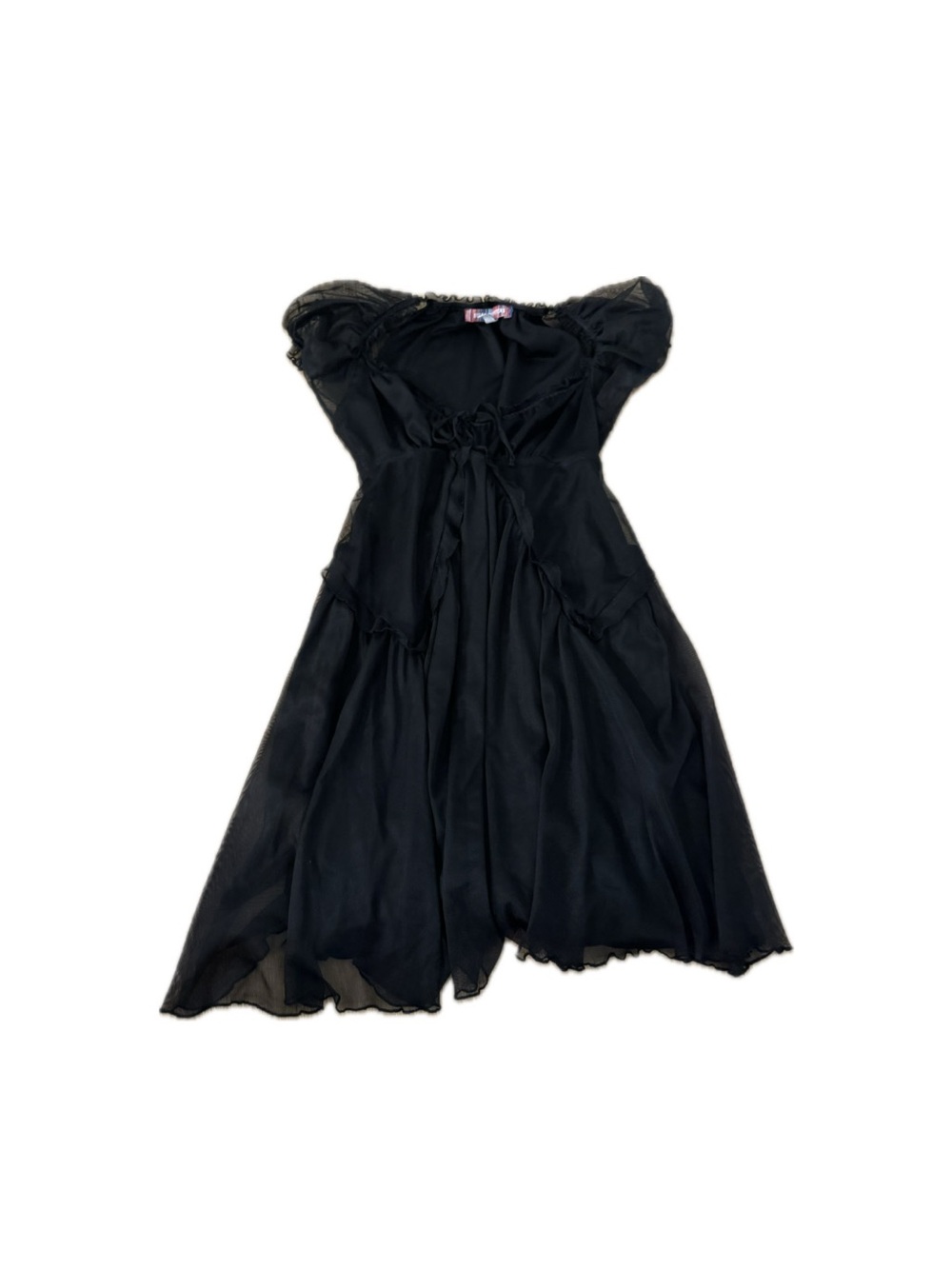 black babydoll dress